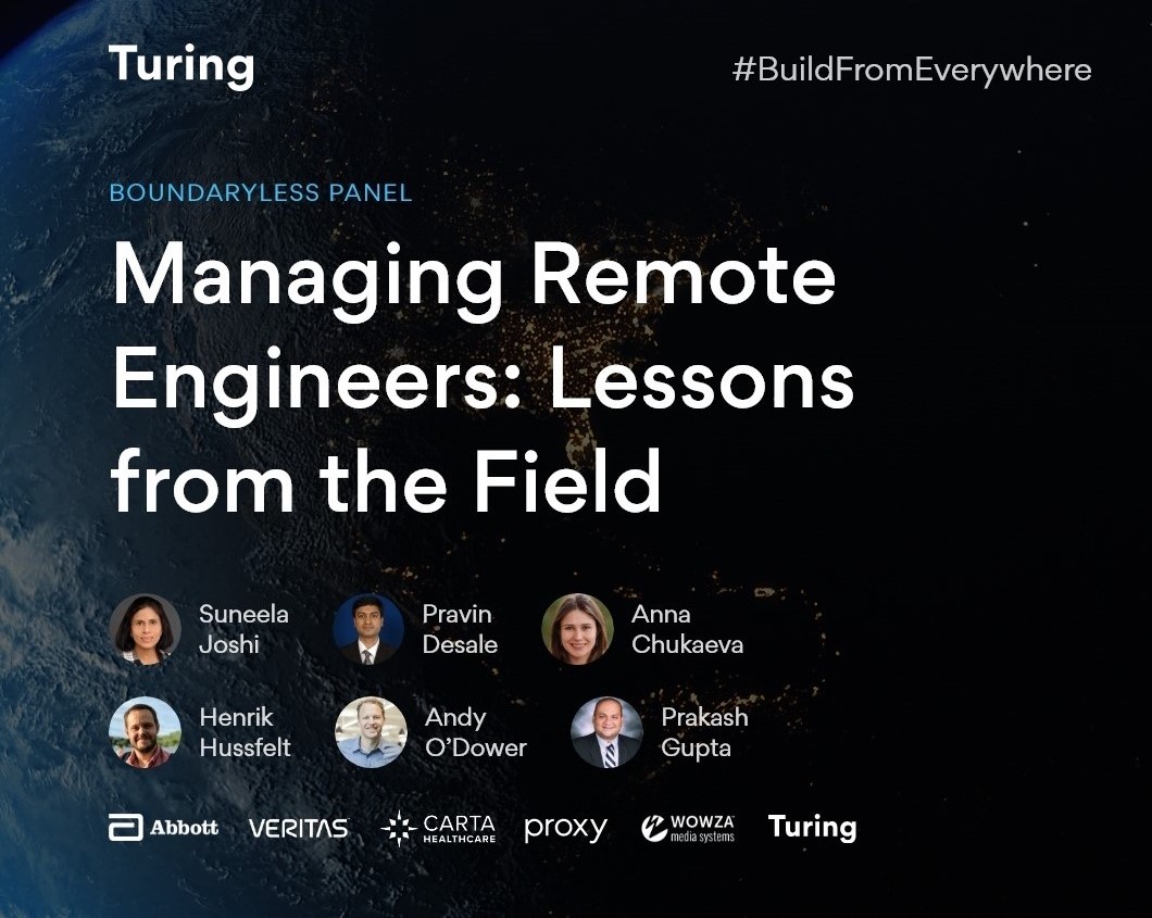 How to Create a Seamless Remote Work Culture? Alex Bouaziz, Chris Herd, and Job van der Voort Speak at Turing Boundaryless: #BuildFromAnywhere Event